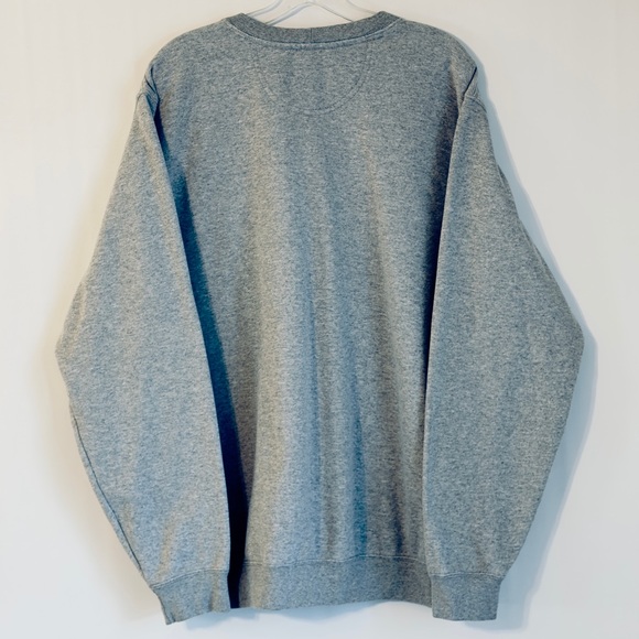 Carhartt Men's Heather Gray Crewneck Pullover Sweater Large - Picture 4 of 4